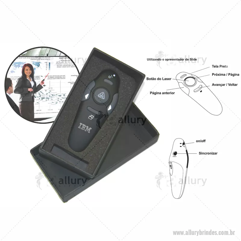 Apresentador de slides logitech