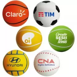 Anti Stress Bola de Esporte Personalizado para Brinde