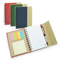 Bloco Caderneta Capa Ecológica Com Pauta Personalizado 