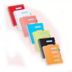 Bloco Caderneta Capa Plástica Com Pauta Personalizado 