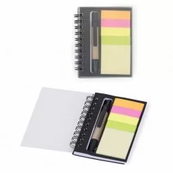 Bloco Caderneta Capa Plástica Sem Pauta Personalizado 