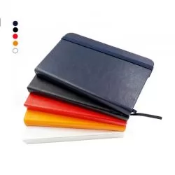 Bloco Caderneta Capa Sintético Com Pauta Personalizado para Brinde