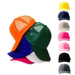 Boné Poliéster Aba Curva com Tela Personalizado para Brinde