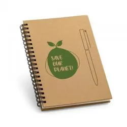 Caderno Capa Ecolgica Personalizado para Brinde