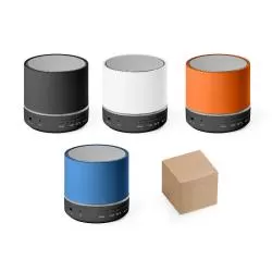 Caixa de Som Bluetooth ABS 100% reciclado Personalizada para Brinde
