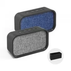 Caixa de Som Bluetooth com Microfone Personalizada para Brinde