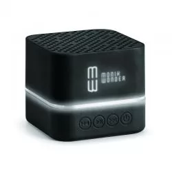 Caixa de Som Bluetooth Emborrachado com LED Personalizada para Brinde