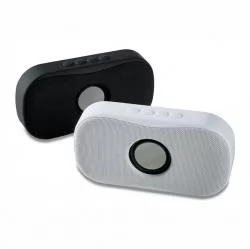 Caixa de Som Bluetooth Multimídia com Falante Frontal Personalizada para Brinde