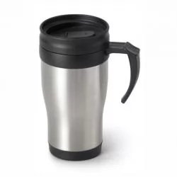 Caneca Metal com Tampa Plástica Personalizada para Brinde