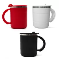 Caneca Plástica com Tampa Personalizada para Brinde