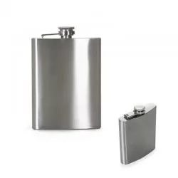 Cantil Metal Porta Whisky Personalizado para Brinde