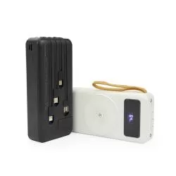 Carregador Portátil Power Bank USB 20.000mAh Personalizado para Brinde