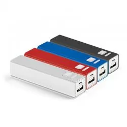 Carregador Porttil Power Bank USB 2200mAh Personalizado para Brinde