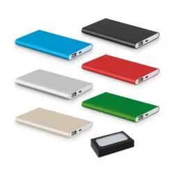 Carregador Porttil Power Bank USB 4400mAh Personalizado para Brinde