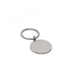 Chaveiro Metal acabamento espelhado Personalizado para Brinde