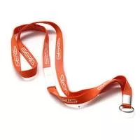 Cordão para Crachá com mini Argola Níquel e Trava Personalizado para Brinde
