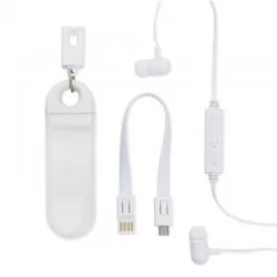Fone de Ouvido Auricular Bluetooth Personalizado para Brinde