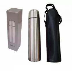Garrafa Squeeze Metal com Tampa Rosqueável Personalizada para Brinde