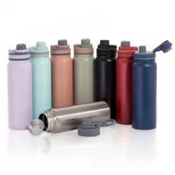 Garrafa Squeeze Metal Térmico com Infusor de Bebidas Personalizada 