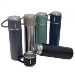 Garrafa Squeeze Metal Térmico com Tampa Caneca Personalizada 