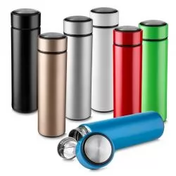 Garrafa Squeeze Metal Térmico Inox Fosca Personalizada 