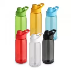 Garrafa Squeeze Plástico com Canudo Personalizada 