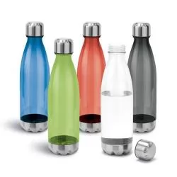 Garrafa Squeeze Plástico com Tampa Metalizada Personalizada 