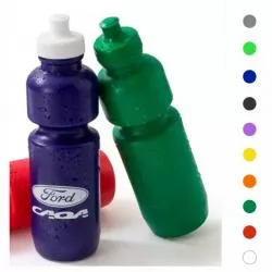 Garrafa Squeeze Plástico com Tampa Rosqueável Personalizada para Brinde