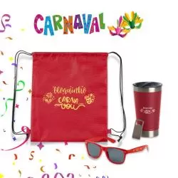 Kit Carnaval  e Copa do Mundo/ Brasil 3 peças Personalizado para Brinde