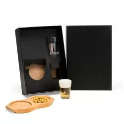 Kit Petisco E Bebida 3 peças Personalizado para Brinde
