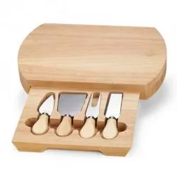 Kit Queijo 5 Peças Personalizado para Brinde