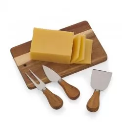 Kit queijo com 04 peças Personalizado 