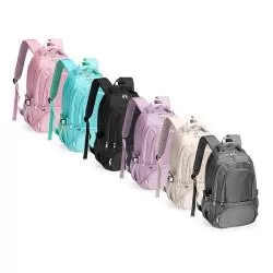 Mochila com Bolso Frontal  zíper Personalizada 