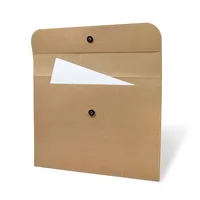 Pasta Ecológica Modelo Envelope Personalizada para Brinde