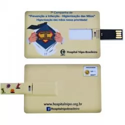 Pen Drive Cartão 16GB Personalizado 