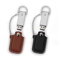 Pen Drive Couro 4GB Personalizado 