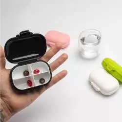 Porta-Comprimidos Plástico Personalizado para Brinde