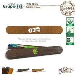Porta Escova de Dente Ecológico Personalizada para Brinde