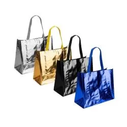 Sacola PP Metalizada Personalizada para Brinde