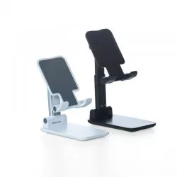 Suporte Retrátil para Celular em Plástico com Haste de Alumínio Personalizado 